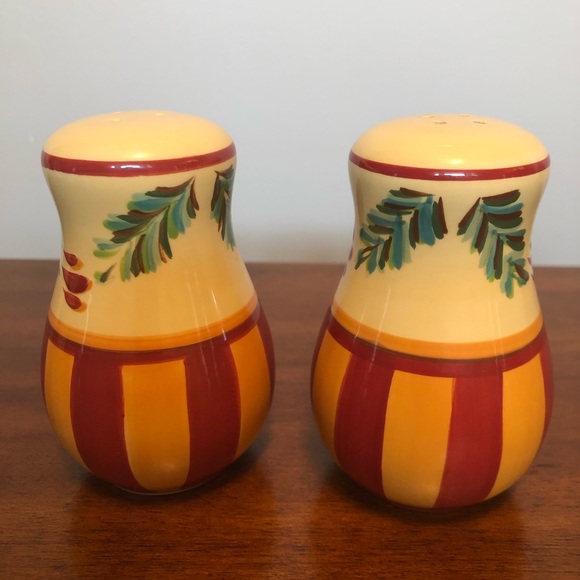 SLAH Gail Pittman- Siena salt & pepper shakers/ Cinco de Mayo Fiesta - Picture 2 of 10